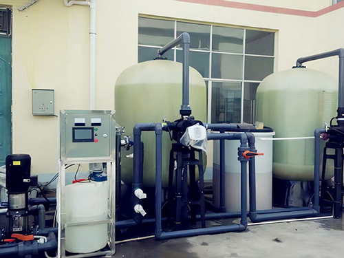 Water softening equipment